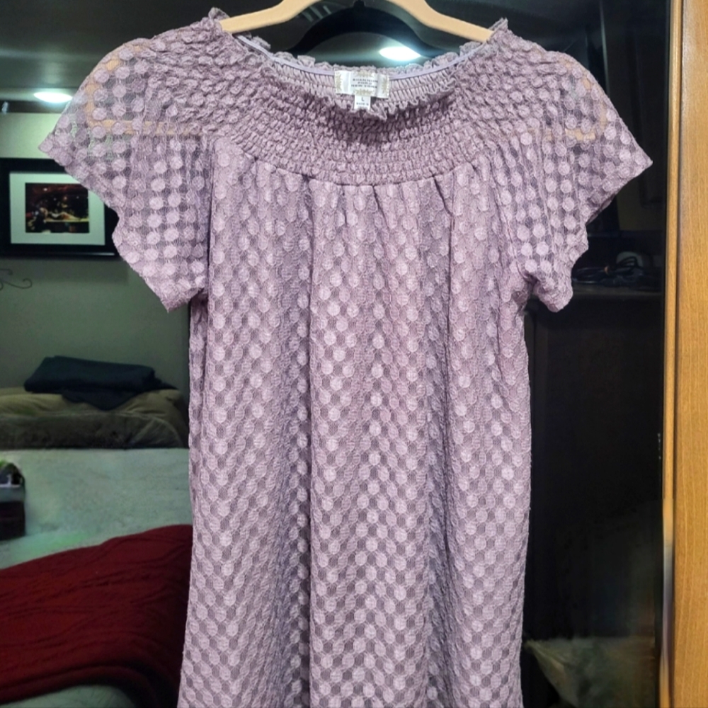EUC Shannon Ford New York Blouse Sz Lg